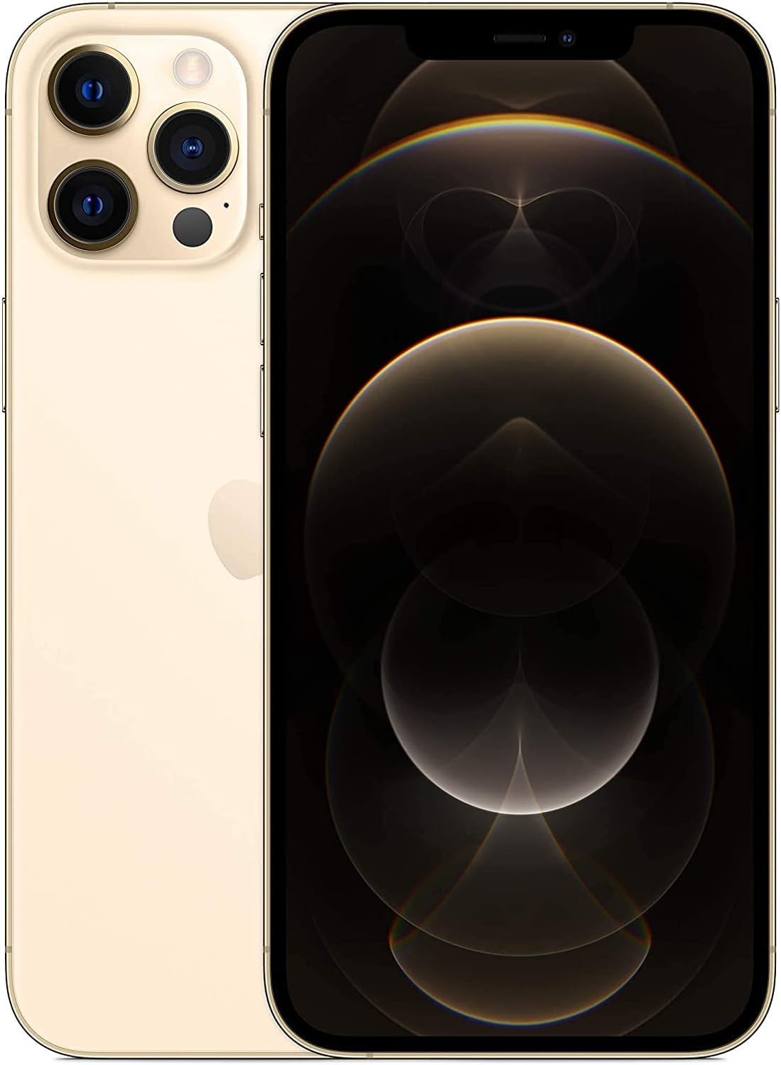 Apple iPhone 12 Pro Max, 128GB, Gold - Unlocked (Renewed Premium)