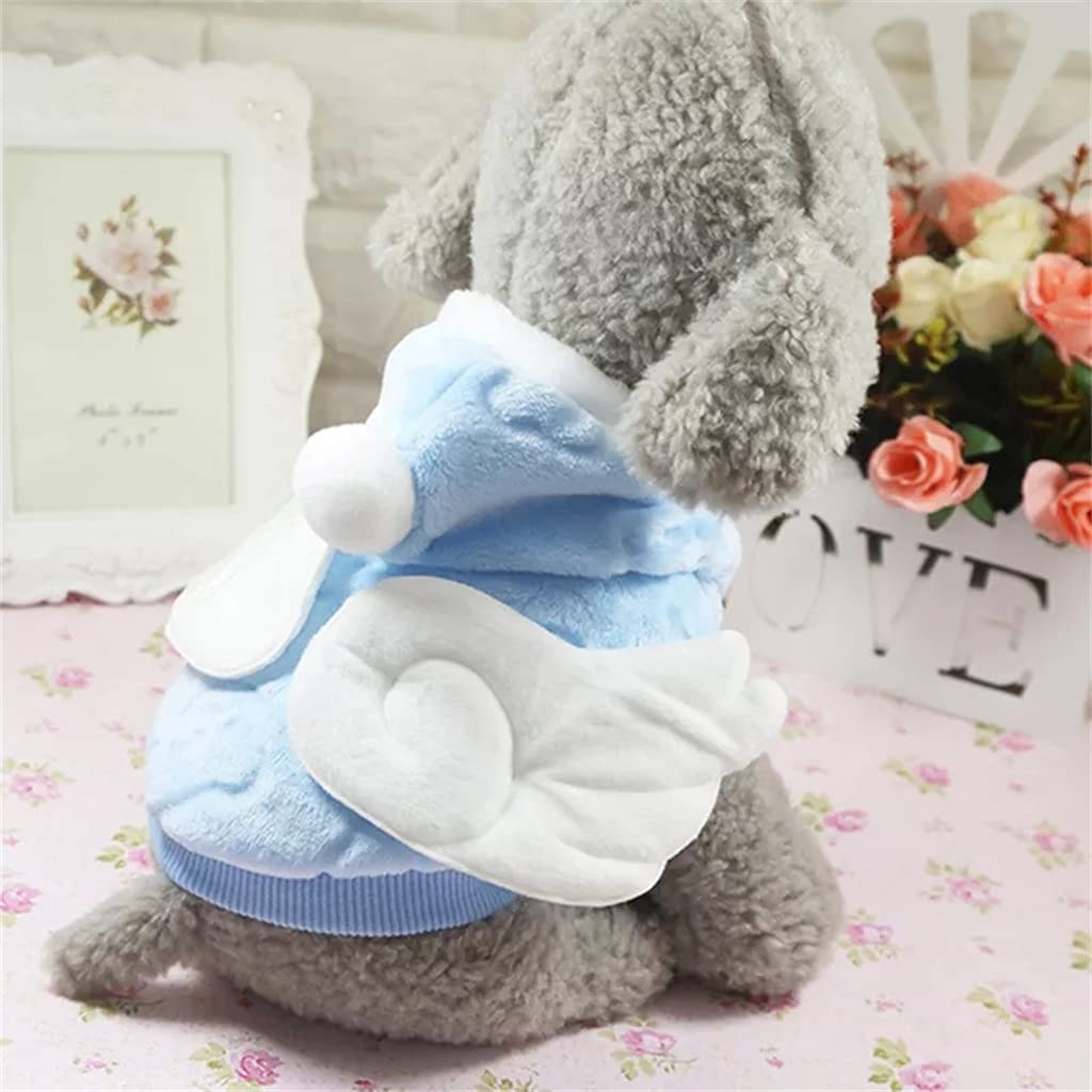 ルナブルー フリースペット服 Lサイズ ピンク Amazon | エンジェルスタイルピンクブルーカラー犬服秋冬ペット