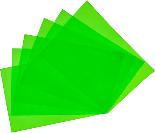 JUNYI - Juego de 4 manteles individuales transparentes, resistentes al desgaste, resistentes a los arañazos, impermeables, fáciles de limpiar y