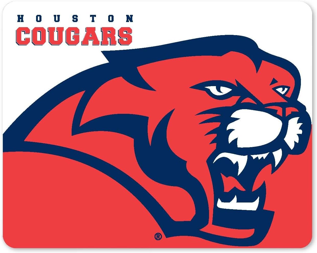 NCAA Houston Cougars Mascot Full Color Print Deskpad