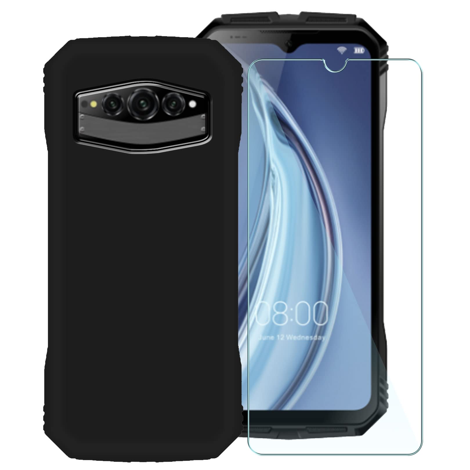 Cover Gel MEIZU M5 Con Vetro Temperato Custodia Gel TPU + Pellicola Vetro Temperato Per Meizu M5: Protezione Completa Per Smartphone Termocoperte Moto 17