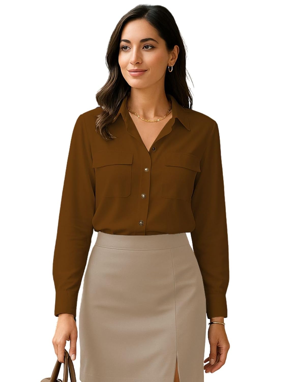 GRECIILOOKS Shirt for Women Stylish | Long Shirt for Women | Oversized Shirt for Women | Women Shirt | Tops for Woman - Review, Price and Buying Guide