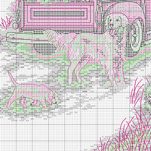 Dimensions 'Winter Ride' Counted Cross Stitch Kit, 14 Count Ivory Aida Cloth, 10'' X 14'' #TOP5