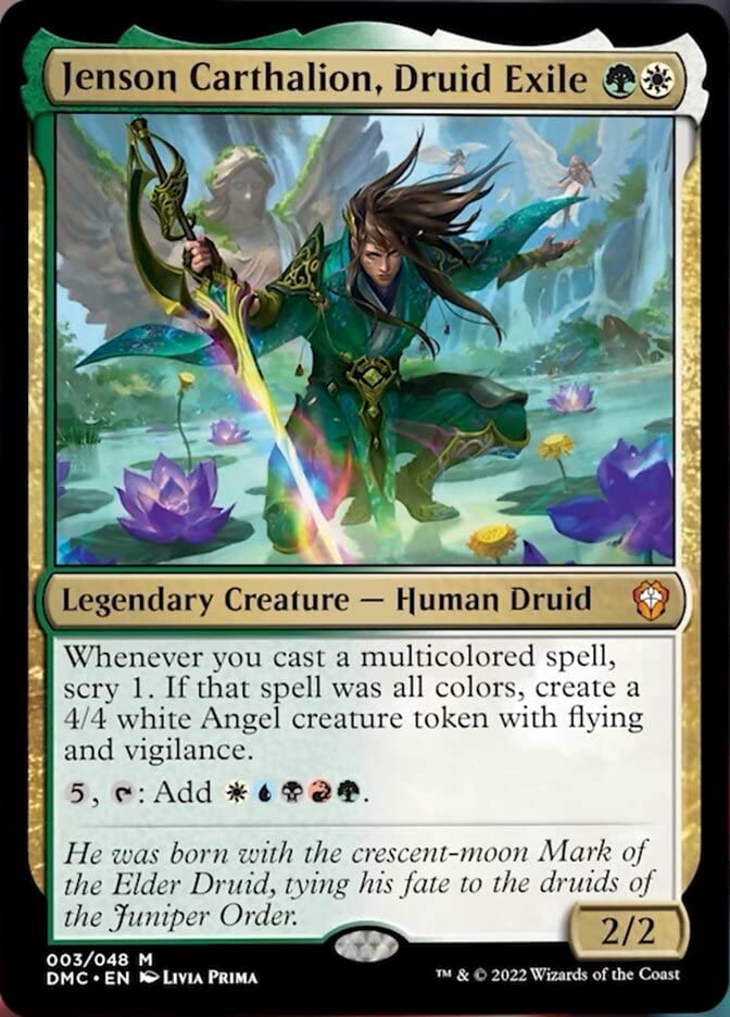 Magic: the Gathering - Jenson Carthalion, Druid Exile (003) - Foil