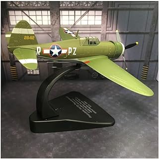 Lllunimon 1/72 Republic P47D Thunderbolt Fighter Model Alloy Die-Casting Simulation Aircraft Model for Display Collection Gift