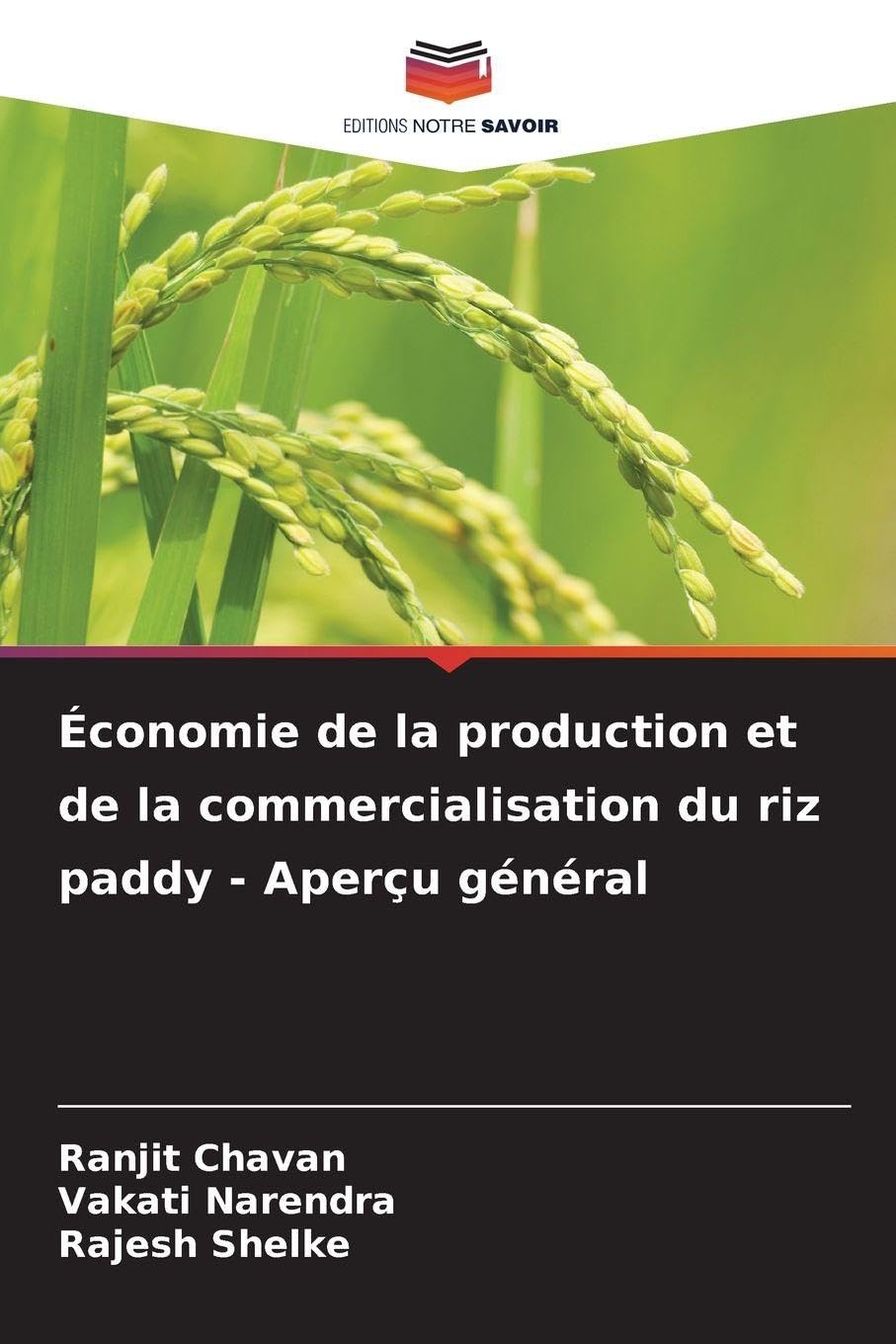 Économie de la production et de la commercialisation du riz paddy - Aperçu général