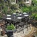Produktbild Lazy Susan - Sophia 200 x 120 cm Rechteckiger Gartentisch mit 6 Stühlen - Gartenmöbel Set aus Metall, Antik Bronze (Kate Stühle)