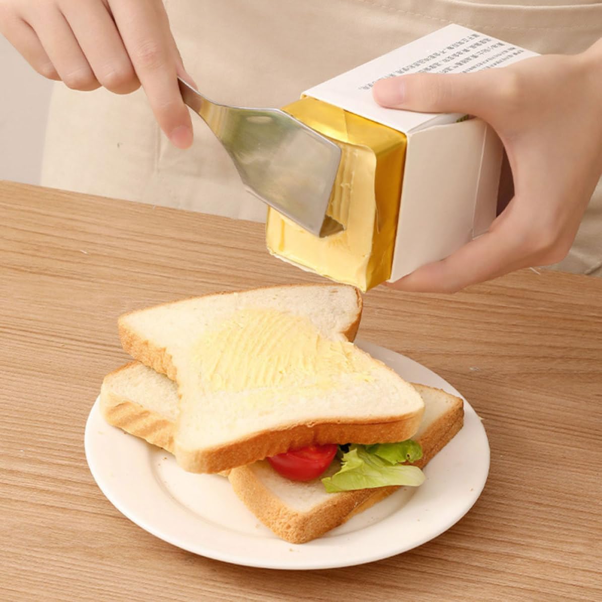 Stainless Steel Butter and Cheese Slicer Cutter 2pcs