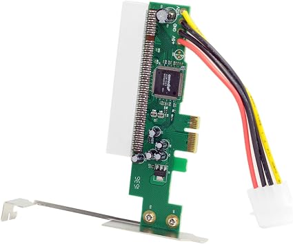 Cablecc PCI-Express PCIE PCI-E X1 X4 X8 X16 to PCI Bus Riser Card Adapter Converter with Holder for Windows