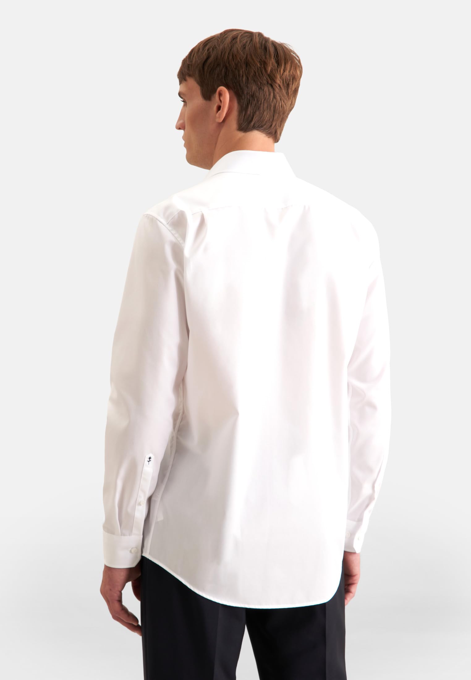 Seidensticker Herren Comfort Langarm Business-Hemd Hemd