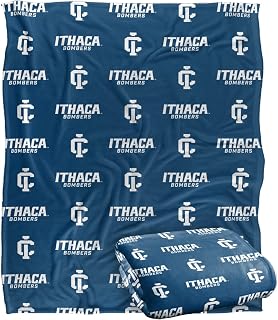 LOGOVISION Official Collegiate Logo Pattern Collection Silky Touch Super Soft Throw Blanket Collection