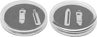 2PCS Ingrown Toenail Straightening Clip, Toenail Brace Curve Correct, Stainless Steel Toe nail Correction Clip for Ingrown Toe Nails Foot Care Tools