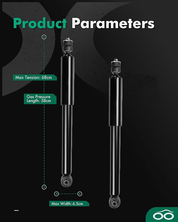 SCITOO Rear Pair Shock Absorbers Struts Compatible with 2007-2012 for Acura for RDX, Replace 37326 37326 Automotive Shocks by SCITOO - Image 4