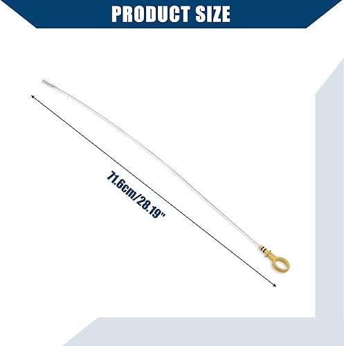 Miniatura 5 de No.12669528 - Varilla de nivel de aceite para Chevrolet Camaro 2010-2015 para Chevrolet Caprice 2011-2017, varilla de nivel de aceite, duradera,