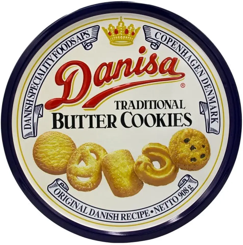 Biscoito Amanteigado Danisa Lata 908g IMPORTADO