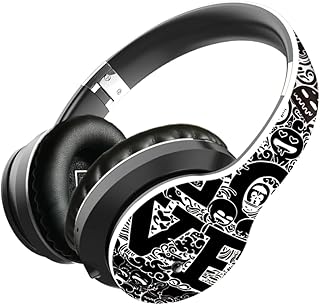 Obuyke Fone De Ouvido Fone De Ouvido PC Fone De Ouvido Para Computador Escritório Fone De Ouvido Sobre A Orelha Fone De Ouvido Para Jogos Aux No Fone De Ouvido Música Branca Abs