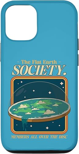 Funda para iPhone 13 Pro The Flat Earth Society