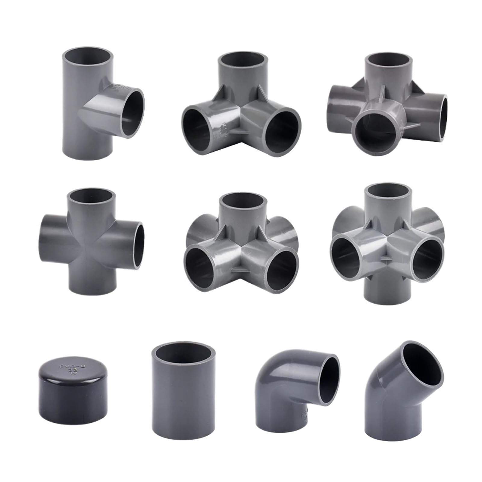 Connecteur PVC 20mm pour réparer les fuites et modifier les tubes d'eau