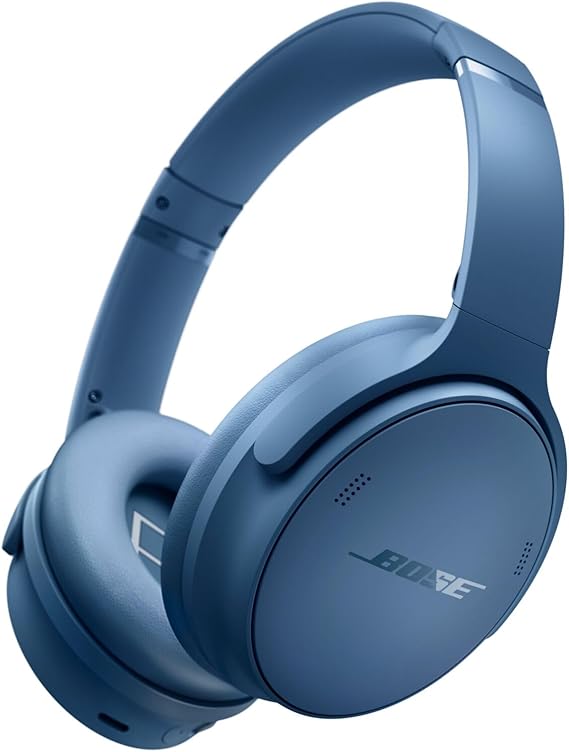 Bose QuietComfort Casque sans Fil à réduction de Bruit, Casque Supra-aural Bluetooth avec Une autonomie allant Jusqu’à 24 Heures, Bleu Crépuscule - Édition Limitée