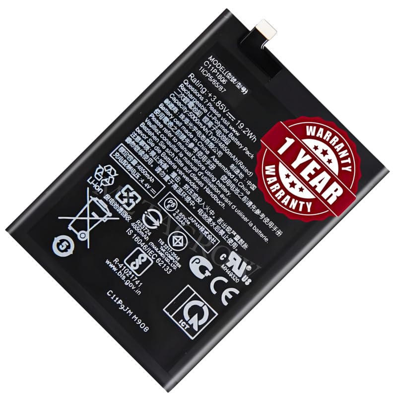 Image of Original C11P1806 Battery Compatible with Asus Zenfone 6 | 6z - (5000mAh) - 1 Year Warranty CD4