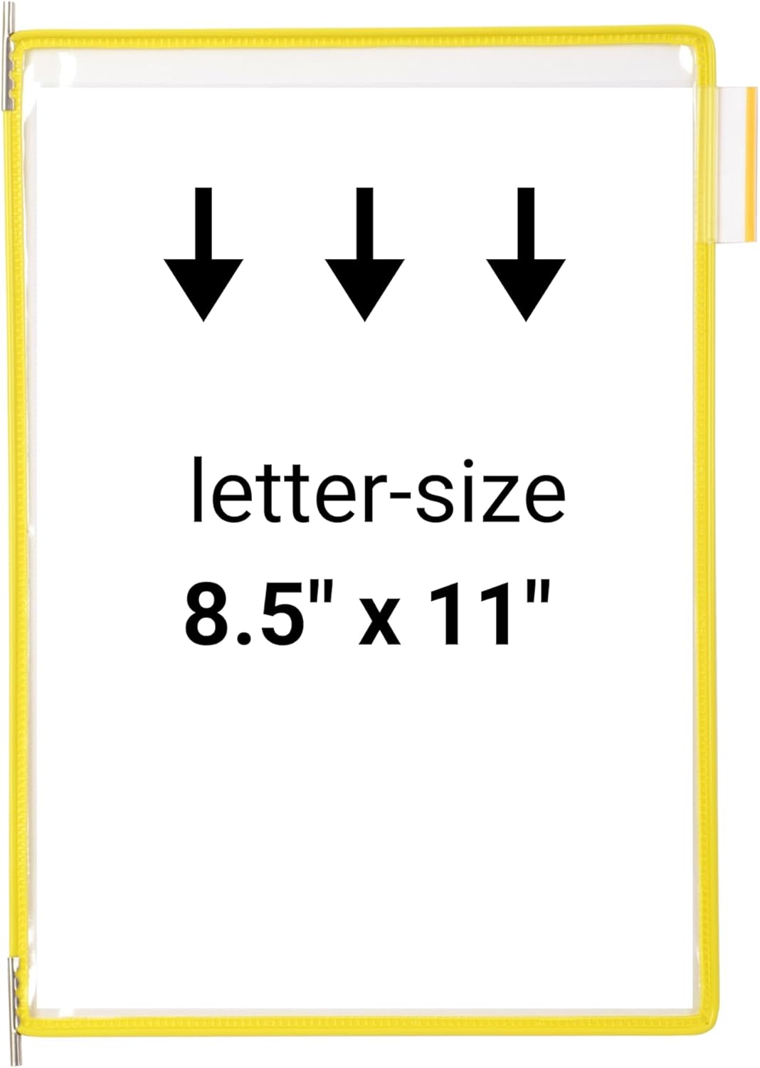 DJOIS by Tarifold - Desktop Reference & Display System - Durable Steel Wire Frames - Letter-Size - Expandable - Made in France (Yellow, 40)