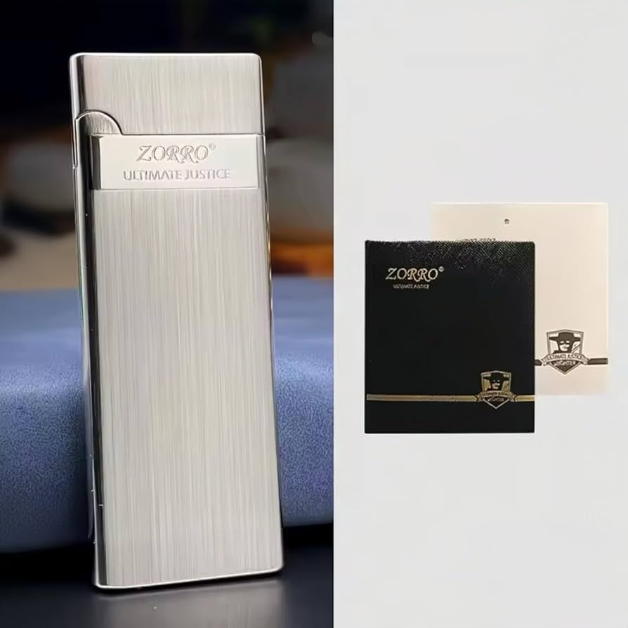 Amazon.com: ZORRO 636 Windproof Metal Lighter – Ultra-Thin