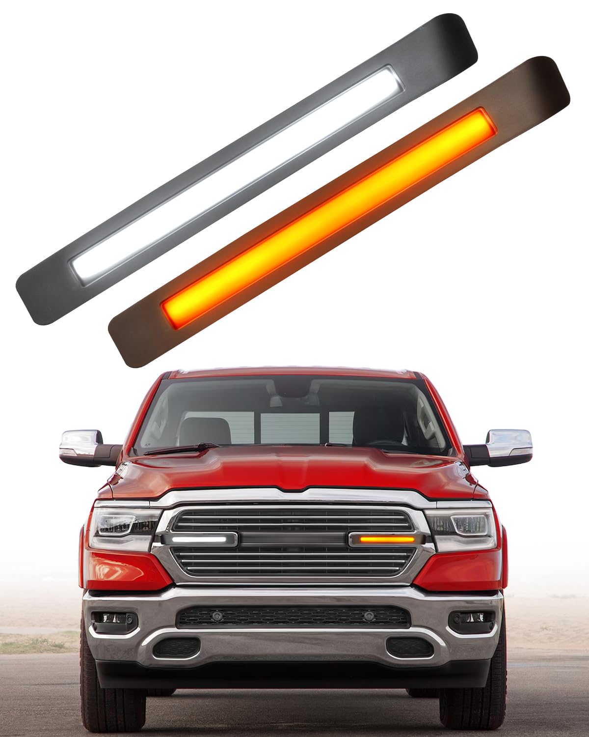LED Grille Light Bars for 2019 - ram 1500 light bar