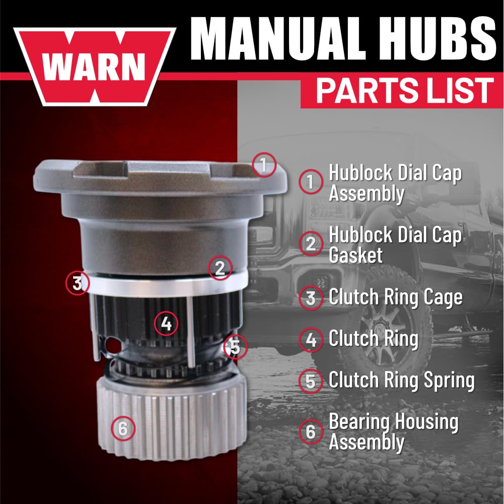 Amazon.com: WARN 108325 Premium Manual Locking Hubs for 2005–2026