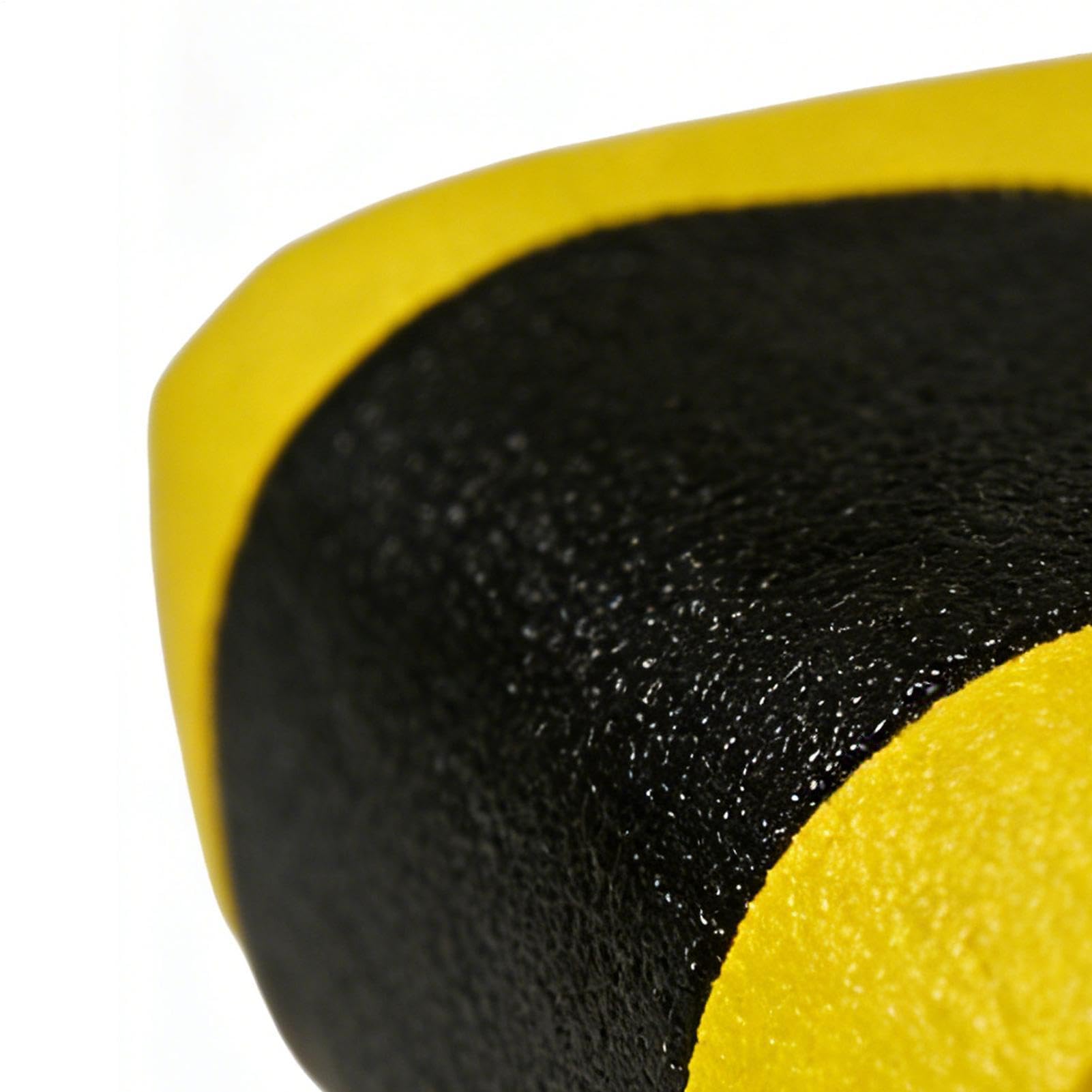 Industrial Foam Corner Guard, Yellow and Black Hazard Warning Strip for Factory Machines, Red and White Safety Bumper for Garage Shelving, Thick Soft Cushion for Wood Tile Metal Surfaces — view 7