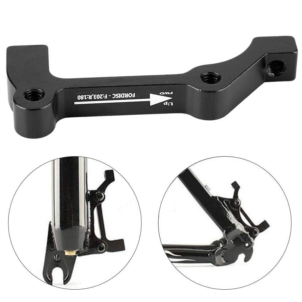 Adaptateur Frein Vélo VGEBY PM A-F180 / B-F203 - Support Étrier Disque Pour Montage 180mm à 203mm