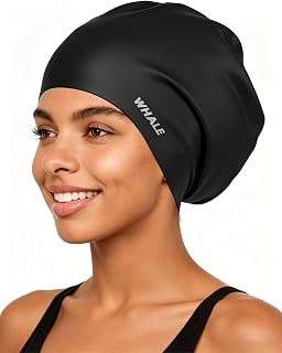 Whale Large Swim Cap
