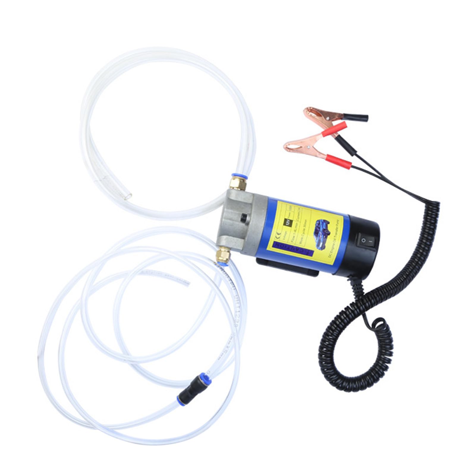 Bomba Extractora de Aceite Eficiente Portátil 12 V 100 W Motor de Cobre para Bomba Aceite Automotriz con Cable Alimentación Extensible, para Coches, Motocicletas, Vehículos Recreativos,