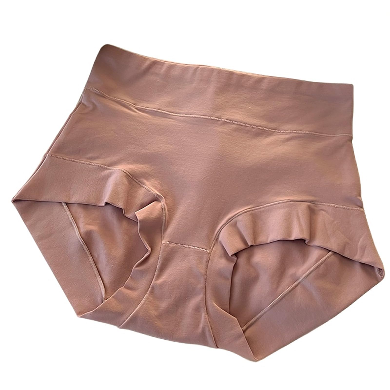 Culotte Hipster Donna Biancheria Intima A Vita Alta da Donna in Cotone A Fiocco Lungo 3 Confezioni-E-M 40-50Kg