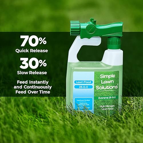 Miniatura 4 de Máximo verde y crecimiento alto en nitrógeno 28-0-0 NPK fertilizante líquido de calidad alimentaria para césped primavera y verano cualquier tipo de