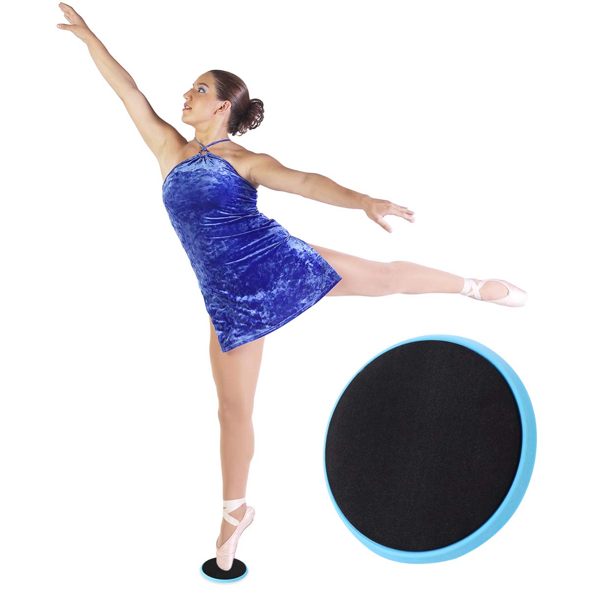 BESPORTBLE Ballett Drehscheibe Ballett Spinner Board für Tanz Und Eiskunstlauf Tragbares Drehbrett Ballett Trainingsgerät für Tänzer Skater (Zufällige Farbe)