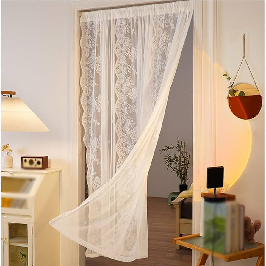 Amazon｜[YXSNG] のれん おしゃれ D*2.7m 北欧 断熱 暖簾 ロング