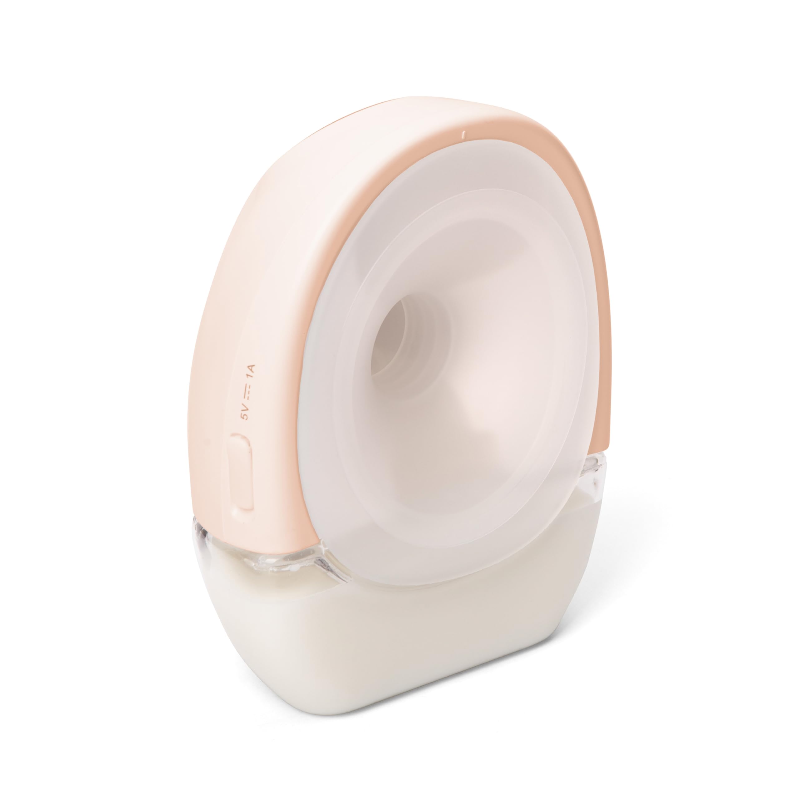 Suavinex, Extractor Leche Materna, Sacaleches Manos Libres, Sin Cables, Sin Tubos, con Batería, 3 Modos y 9 Intensidades de Succión, con Adaptadores, Estuche y Cepillo, Pantalla Led, Depósito 180 ml