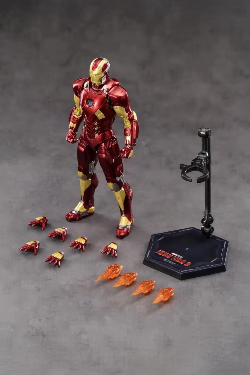 ZD Toys 1/10 Scale Iron Man Mark 11 MK XI Foxtrot Suit Collector Action Figure