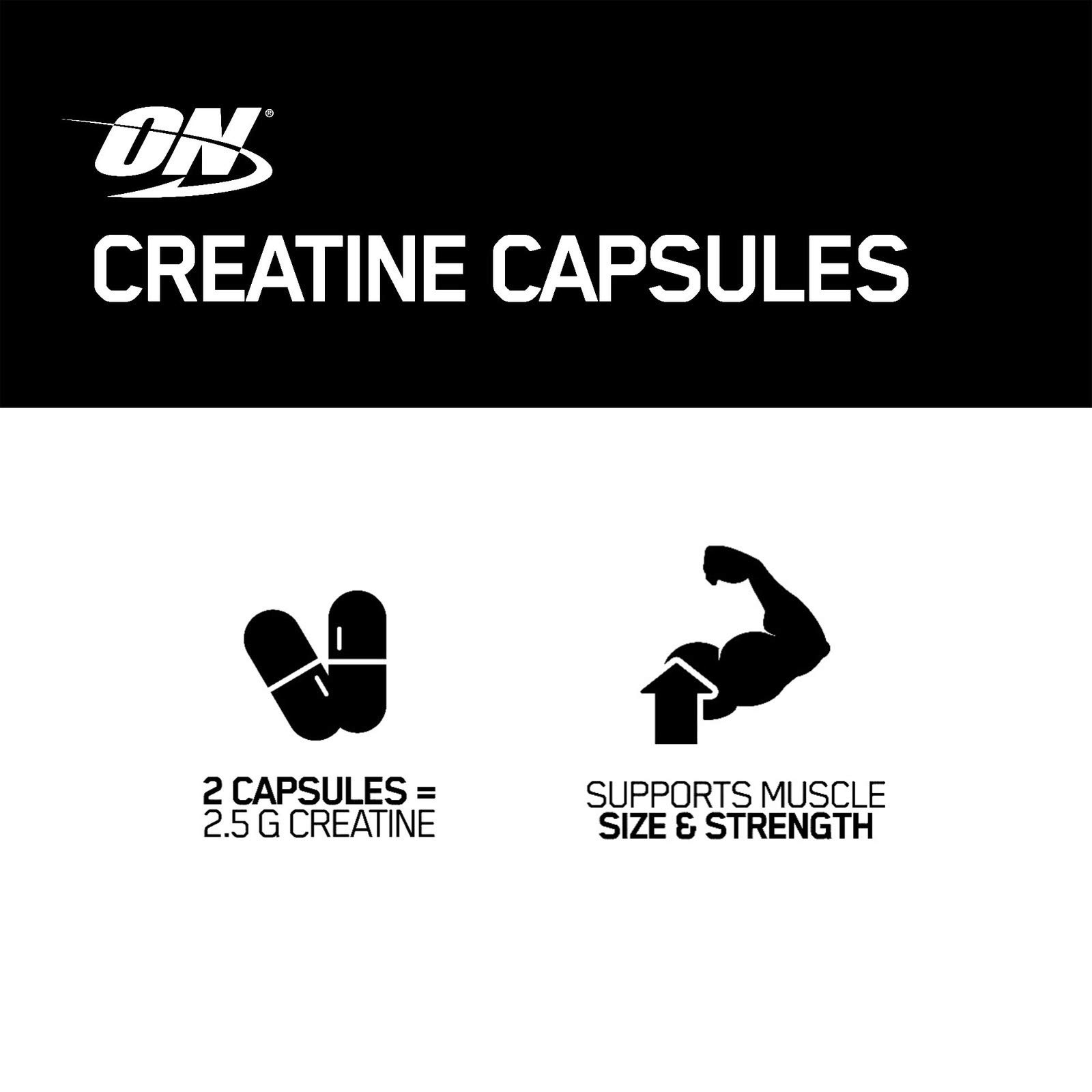 Buy Optimum Nutrition Micronized Creatine Monohydrate Capsules, Keto