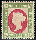  Goldhahn Helgoland Nr. 8 F ungestempelt geprüft Briefmarken für Sammler