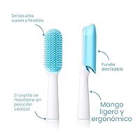 Vista 2 de Frida Baby Cepillo para desenredar el cabello fino o liso para niños