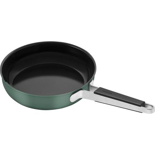 ZWILLING Pure 9.5-inch Stainless Steel Ceramic Nonstick Fry Pan, Green