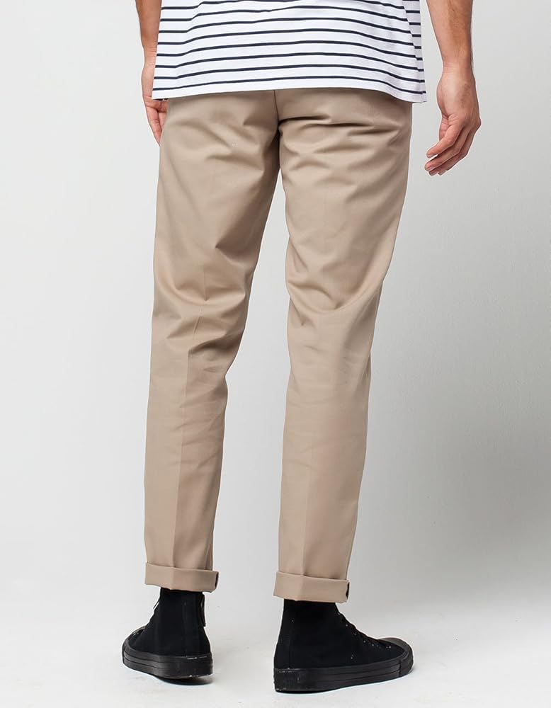 Dickies Men's Slim Tapered Work Pants – Stretch Twill, Wrinkle Dickies Men's Slim Tapered Work Pants – Stretch Twill, Wrinkle