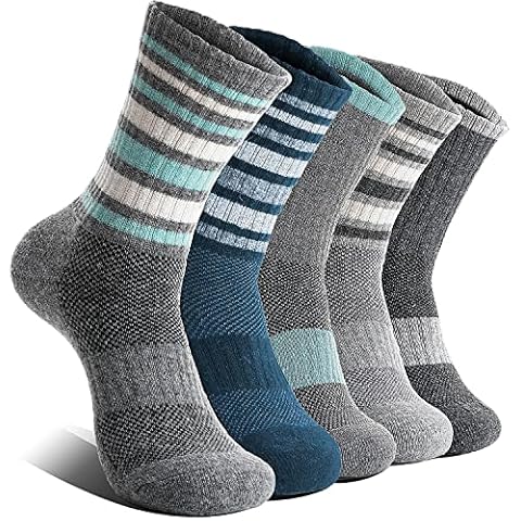 EBMORE Wandersocken Damen Merino Wollsocken Warme Thermosocken Dick Wolle Wintersocken Geschenke Sportsocken Atmungsaktiv Arbeitssocken Cover