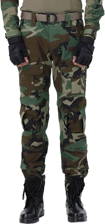 Mens Tactical Pants Ripstop Combat Military Trousers with Multi Pockets