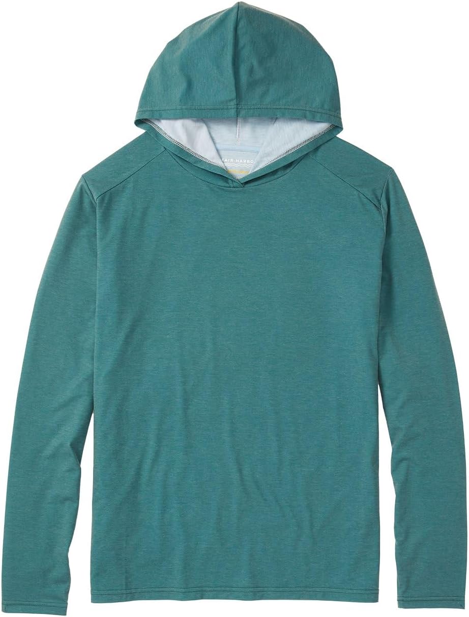 Fair Harbor The SeaBreeze Hoodie –– Men's Classic Lightweight Hoodie –– Incredibly Soft and Breathable, UPF 50