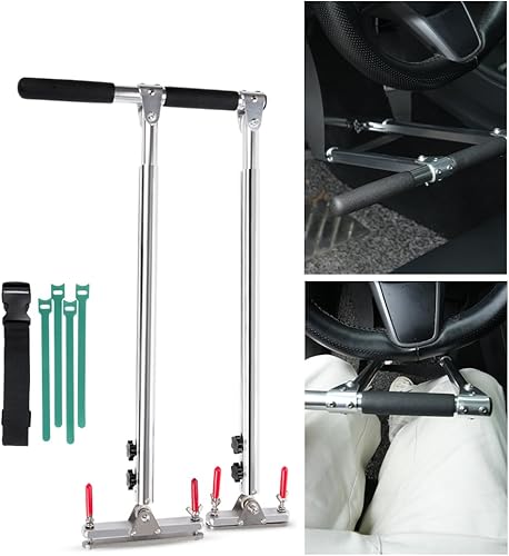 Miniatura 6 de Portable Handicap Driving Hand Controls for Disabled Drivers, Feet Disability Hand Controlled Pedals Driving Cars, Handle Controls Assist Device Kit