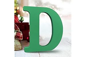 AOCEAN 6" Green Wood Letters