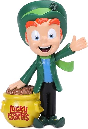 Miniatura 3 de Jada 1:24 Diecast Lucky Charms 1959 Ford Anglia con Lucky TheLepruchan Figura