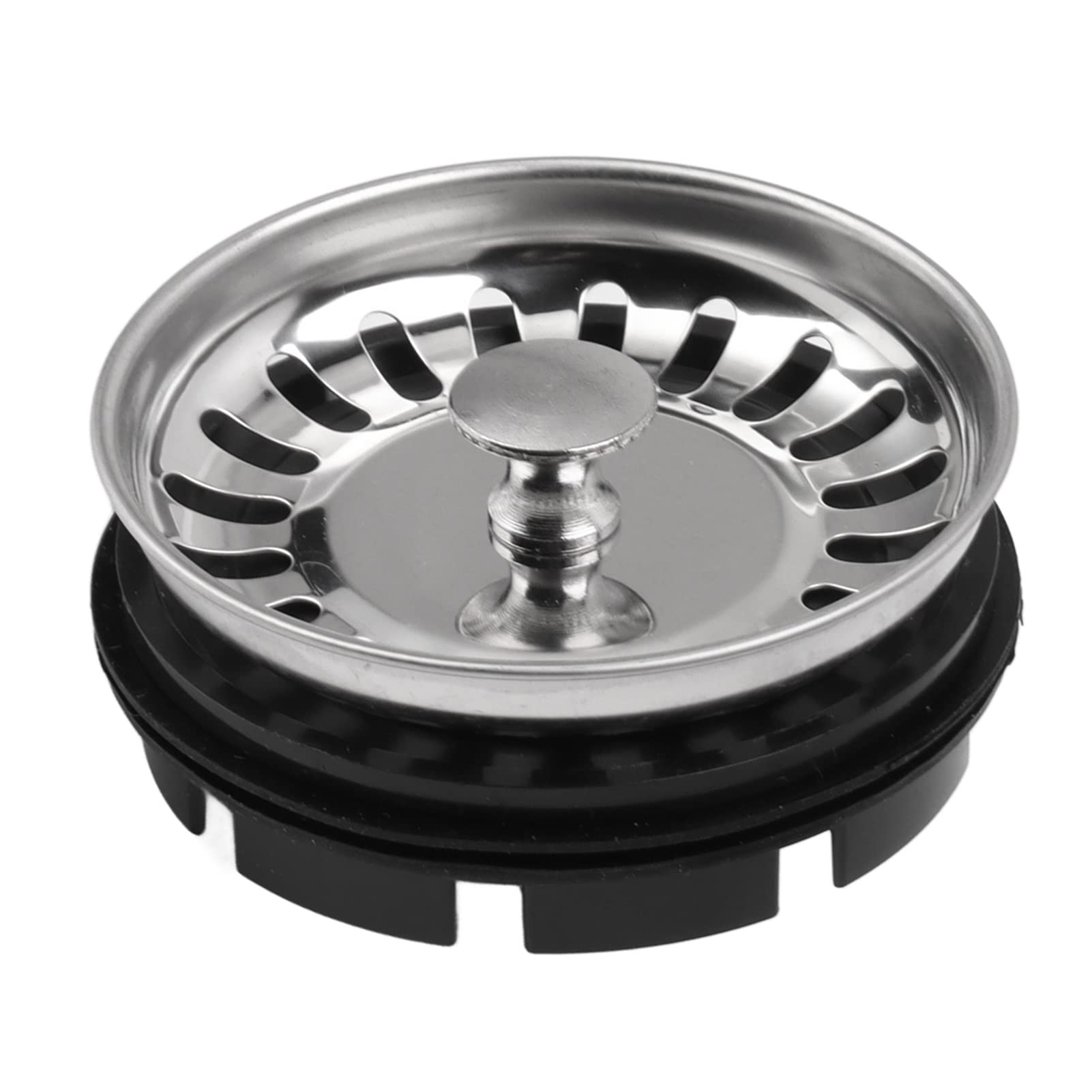 Sponsored Ad – TOPINCN Kitchen Sink Strainer And Stopper Combo Basket Pull Water Plug Garbage Disposer Strainer Rust Resistant Food Waste Disposer Filter Grinder Shredder Part